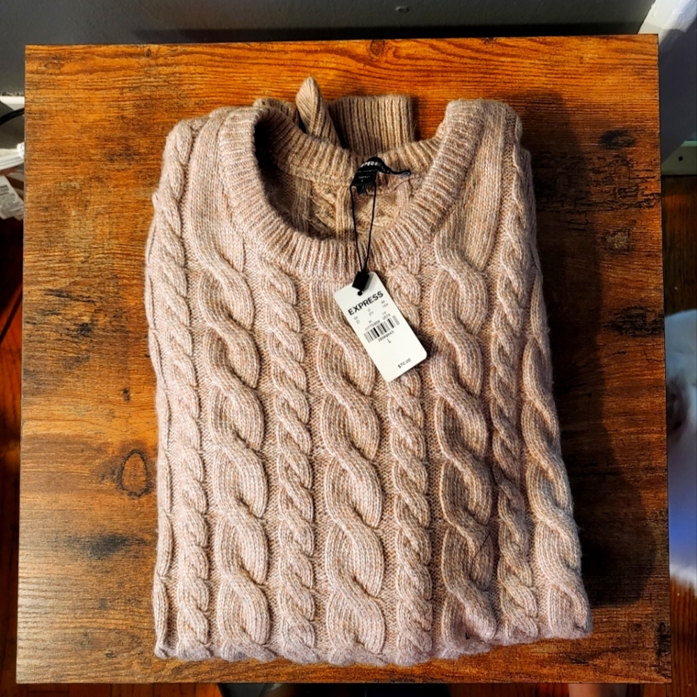 Mens Express sweater Large NWT